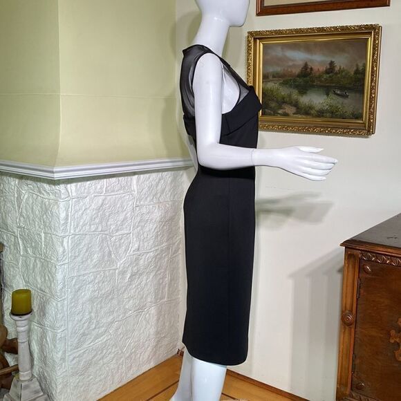 Calvin Klein Sheath LBD Cocktail Dress - Picture 3 of 14